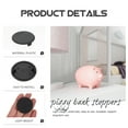 thumbnail image 6 of Eease Piggy Bank Plug 20pc Black Rubber Stopper for Savings Box (1.53in), 6 of 7