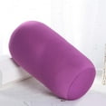 thumbnail image 6 of Microbead Back Cushion Throw Pillow Sleep Neck Office Travel Prop purple, 6 of 8