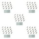 thumbnail image 2 of Wosthever 32 Pieces/Set Christmas Fake Flower Clips Flowers Clamps Room Rods Bedroom Fasteners Kit Home Assorted Office Artificial Living Type2, 2 of 6