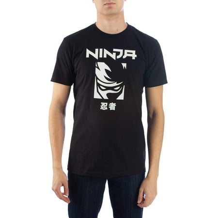 Tyler Ninja Blevins Men's Logo Graphic Short Sleeve T-shirt, up to Size 3XL