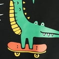 thumbnail image 4 of Ydojg Long Sleeve Tops For Kids Toddler Baby Boys Girls Cartoon Dinosaur Prints Shirt Tops Fall Winter Clothes, 4 of 8