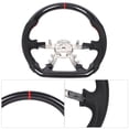 thumbnail image 3 of Perforated Leather Grip Steering Wheel, Hand Stitched Hydro Dip Steering Wheel  for Vehicle, 3 of 7