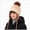 A23-Khaki, variant on Hessimy Kids Geometric Pattern Knit Pom Beanie with Earflaps,Warm Winter Cuffed Ski Hat