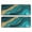 Teal Gold Wave, variant on Kitchen Rugs Sets Of 2,Teal Gold Wave Marble Pattern Anti Fatigue Kitchen Mat Rugs Non Slip Washable,Decorative Kitchen Floor Mats for Kitchen,Sink,Laundry,17"x47"+17"x47"