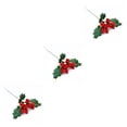 thumbnail image 1 of Bewildely Navidad Bayas Ramas Artificiales Decorativos Festivos Atmósferas Navidad Inserción Decoración de fondo Type1 NO1, 1 of 6