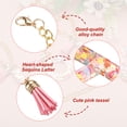thumbnail image 3 of 2pcs Letter Charm Accessories for Tumbler Cup Name ID Identification, Multicolored (Letter A), 3 of 6
