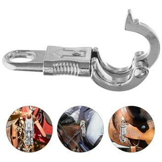 Country Brook Design Frog Clip Snap Hooks - 1 Inch Aluminum Swivel Clips (10 Pack)