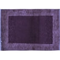 thumbnail image 1 of Ahgly Company Machine Washable Indoor Rectangle Abstract Blue Modern Area Rugs, 2' x 4', 1 of 4