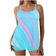 thumbnail image 2 of Traje de baño tankini de verano para mujer, talla grande, estampado, bikini dividido, traje de baño de dos piezas para mujer, trajes de baño tankini para mujer, traje de baño de 2 piezas para mujer, t, 2 of 5