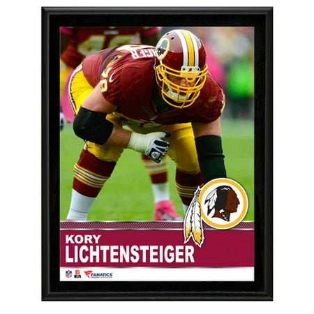 NFL - Kory Lichtensteiger Washington Redskins Sublimated 10x13 Plaque