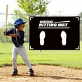 thumbnail image 4 of LJNYFDC Right-handed Baseball Mat Baseball Hitting Mat Non Slip Design Wear Resistant Toes Facing Place Aid Suitable for Right and Left Handed Players Softball Hitting and Batting Training Tool, 4 of 7