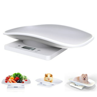Pet Digital Scale Kitchen Weight Scale, Puppies and Kitten Scale Measures  Small Animals, Multi-Function Portable Electronic Scale Digital Weight 
