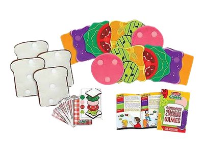 Melissa Doug Melissa Doug Sandwich Stacking Games Stacking  Melissa Doug Melissa Doug Sandwich Stacking Games Stacking