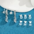 thumbnail image 3 of 8PCS Earring Backs for -Ears, Earring Lifter Backs Replacements for Heavy Earrings,Silver, 3 of 6