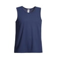 thumbnail image 6 of Expert Brand USA-Made Men's Oxymesh™ Athletic Sleeveless T-Shirt, Navy, Large, 6 of 7