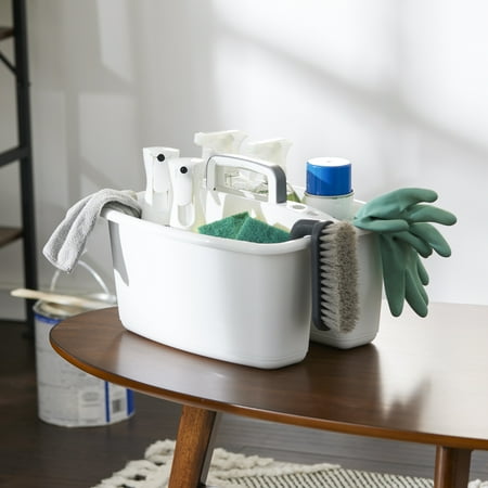 Gracious Living - Large Home Divided Storage Tote Caddy