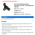 thumbnail image 2 of Rear Center ABS Speed Sensor - Compatible with 1999 - 2003 Dodge Ram 1500 Van 2000 2001 2002, 2 of 2