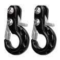 thumbnail image 4 of RC Trailer Hooks, Aluminum Alloy Standard Size Firm Structure Traction Rope Hook Easy Installation 2PCS  For 1/10 Remote Control Cars Red,Blue,Black, 4 of 8