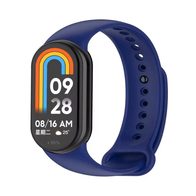 Correa de Silicona para Xiaomi Mi Band 8, Premium, Deportiva, Resistente al Agua