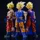 thumbnail image 2 of Figura de acción de Dragon Ball Z, estatua de colección en Pvc de 45cm, Son Goku, Majin, Vegeta, Gk Super Saiyan Gong Bohan LED, 2 of 2