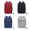 thumbnail image 1 of Xingzhi 15.5 Inch Laptop Backpacks Large Capacity Sleeve Storage Rucksack with Charging Hole School Padded Computer Phone Shoulder Bags Red, 1 of 8