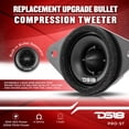 thumbnail image 2 of Kit de actualización de tweeter de coche DS18 PRO-ST OEM para Subaru/Toyota, 2 of 9