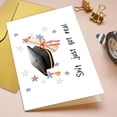 thumbnail image 2 of BinKFF Funny Graduation Card for Women Men, Congratulations Card for Him Her, Lovely Proud of You Card, New Job Card, Graduation Gifts, College Graduation Card for Son Daughter, 2 of 6
