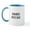 White/Blue Inside, variant on CafePress - Greg Sucks Mug - 11 oz Ceramic Mug - Novelty Coffee Tea Cup