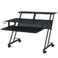 thumbnail image 1 of ACME 47" Home Office Furniture Suitor Music Recording Studio Desk, Black, 1 of 7