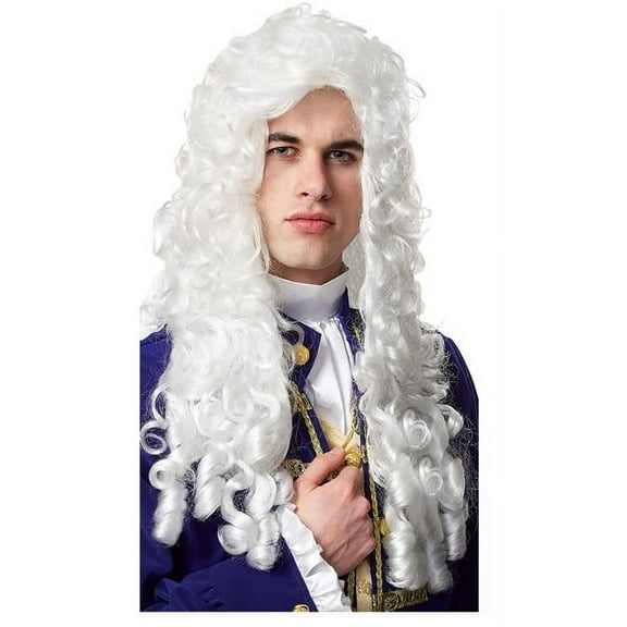 Costume Culture by Franco 24889-08 Nobleman - Platinum Wig, White