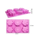thumbnail image 4 of EUDIDV Silicone Bundt Cake Mold Cute Flower Shaped DIY Muffin Cup Cake For Kitchen Cake Molds Mini, 4 of 4