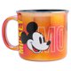 thumbnail image 1 of Taza Cerámica Iridiscente Bitono, Mickey Mouse Vintage, Tarro para Bebidas Calientes, Capacidad 430 Ml, 1 of 5