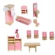 thumbnail image 4 of Juego de muebles para casa de muñecas a escala 1:12, juego de simulación, muebles de baño en miniatura Baño Comedor, 4 of 9