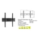thumbnail image 3 of Soporte para pantalla Taika  TK-FM2655 Vesa Max 400x400 -30kg 26"-55", 3 of 3