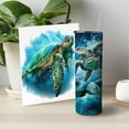 thumbnail image 5 of Sea Turtle Gifts, Sea Turtle Gifts for Women, Sea Turtle Tumbler with Lid and Straw, Turtle Gifts, Turtle Decor, Turtle Mug/Cup/Coffee Mugs, Turtle Gifts for Turtle Lovers, 20oz Turtle Tumbler, 5 of 6