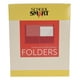 thumbnail image 1 of Hojas de papel School Smart de piel sintética, 8,5 x 11, color rojo, 25 unidades, 1 of 9