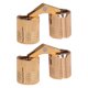 thumbnail image 1 of GOOHOCHY Bisagras de resorte cilíndricas de bisagra de cobre pesado de 2 piezas para caja de puertas (14 mm), 1 of 7