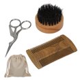 thumbnail image 3 of Kit de peinado de barba, kit de peinado de bigote, kit de recorte de barba para hombres, juego de tijeras para recortar barba, artesanía superior, 3 of 12