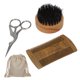 thumbnail image 5 of Bigote Styling Kit Cepillo de barba Peine de barba de madera Tijeras de bigote Barba Grooming Kit, 5 of 8