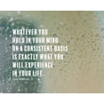 thumbnail image 2 of ArtsyQuotes 18x15 Gold Ornate Wood Framed with Double Matting Museum Art Print Titled - Tony Robbins Quote: Experience, 2 of 4