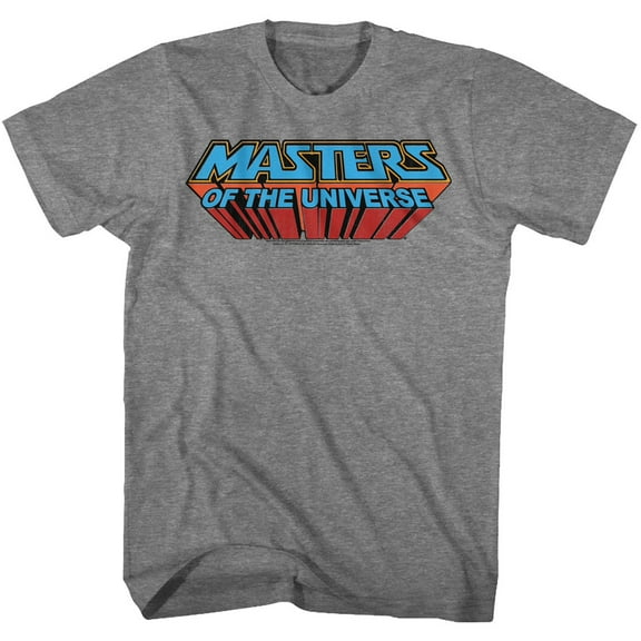 Masters of the Universe Logo Retro Graphite T-Shirt