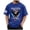 Blue, variant on 250 Years American 250th Anniversary US USA Flag 4th of July Tshirts Shirts for Men (Red,XL)