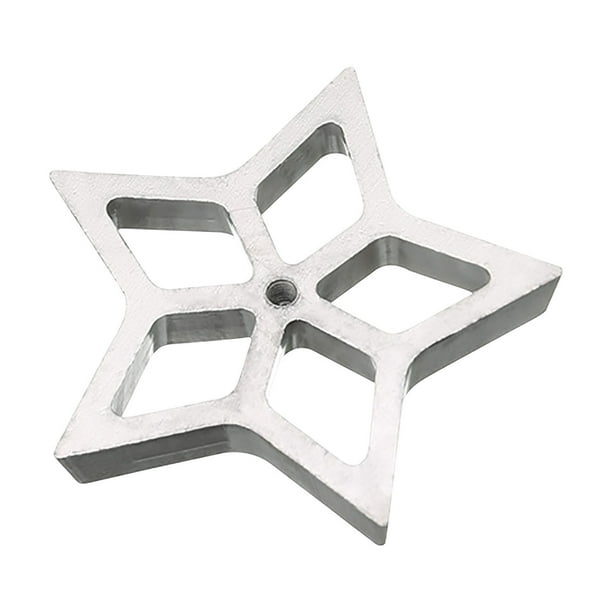 Moldes de Galletas para Hornear Galletas, Aleación de Aluminio Herramientas de Fritura 12cm con Manija Desmontable, para Pastel de Camarones Y Rábanos Fritters Herramientas de Cocina Y Gadgets