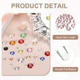thumbnail image 3 of Uxcell 3000 Pcs Flatback Crystal Rhinestones, Resin Crystal Gems with Tweezer Dotting Pen Non Hotfix for Bedazzling Tumblers Mugs Bottles Nail DIY Crafts(SS16 4mm, Pink), 3 of 6
