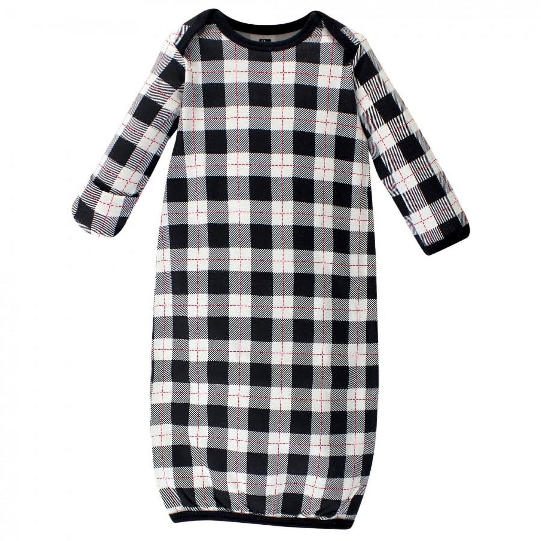 Hudson Baby Cotton Gowns, Moose, Preemie/Newborn