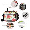thumbnail image 3 of FORMRS Student Insulated Lunch Bag with Shoulder Strap Reusable Cooler Box for School, Cartoon Watermelon, 3 of 9