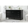 thumbnail image 2 of 60 inch single bathroom vanity in black, 2 of 8