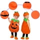 thumbnail image 3 of Kids Children Halloween Pumpkin Costume with Hat Cosplay for Baby Girl Boy Stage Party Clothing, 3 of 3
