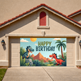 thumbnail image 5 of Dinosaur Theme Birthday Banner Colorful Design Cute Dinosaurs Backdrop for Kids Party Celebration Decoration, 5 of 9