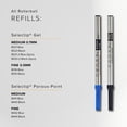 thumbnail image 3 of Cross Selectip Porous-Point Refills Fine Blue, 3 of 5